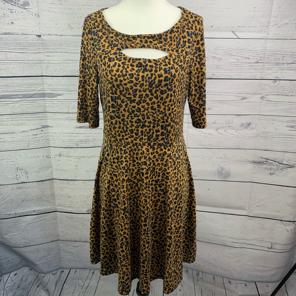 2013 Xhilaration Target Leopard Dress - Picture 1 of 6